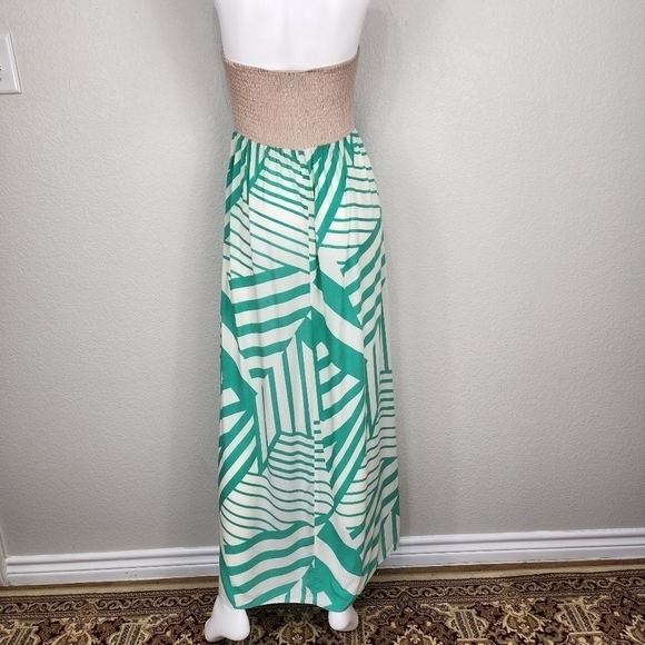 Flying Tomato Strapless Boho Maxi Dress Size S - Picture 6 of 13